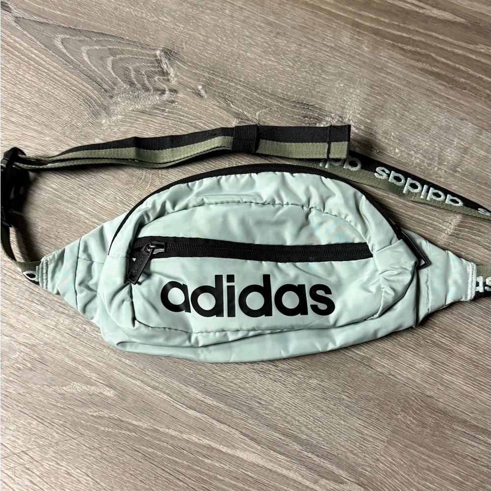 Adidas Light Gray Waist Bag